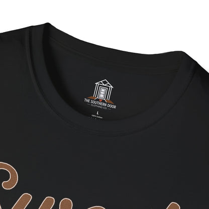 "Sweet As Pecan Pie" – Burlap/Denim