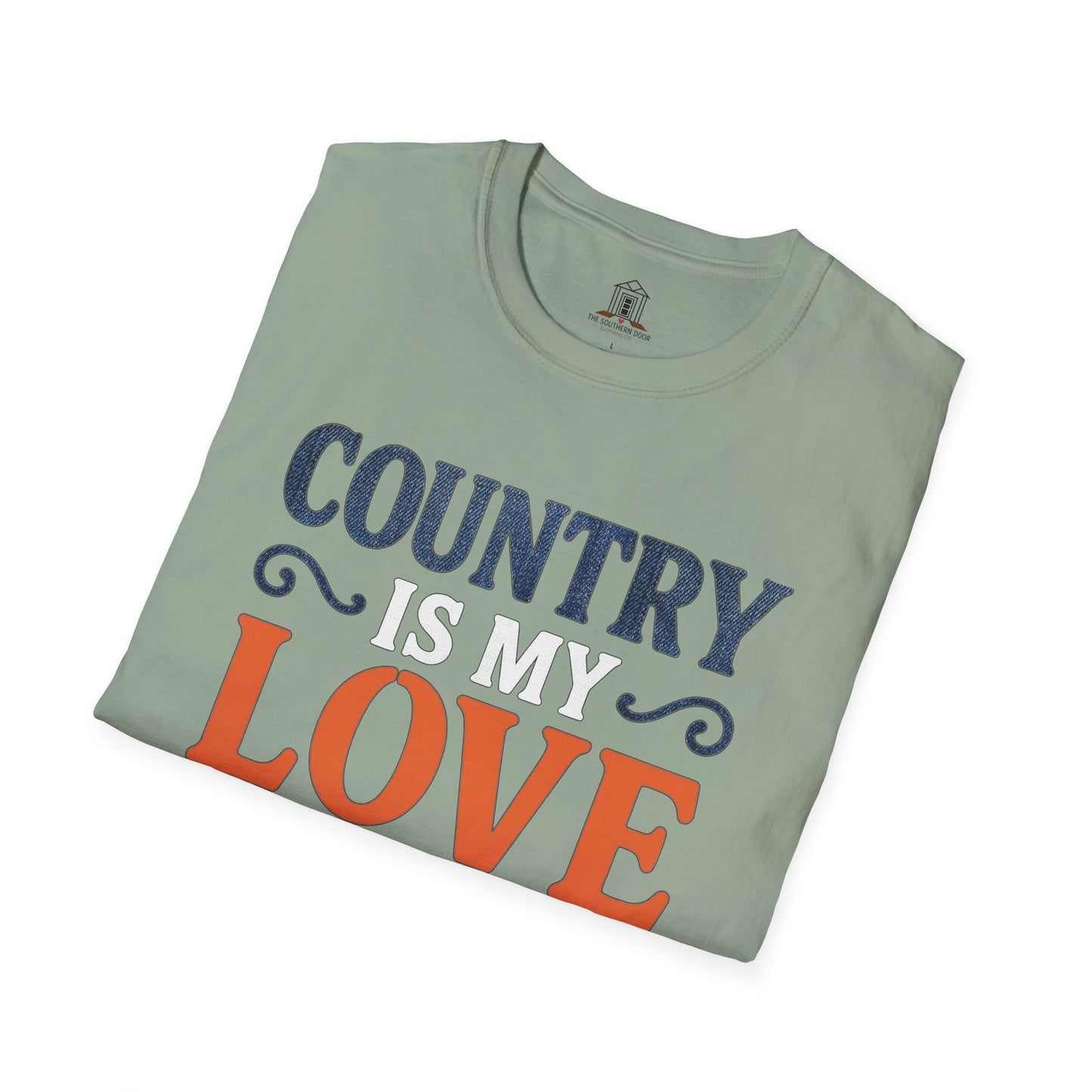 "Country Is My Love Language" – Denim