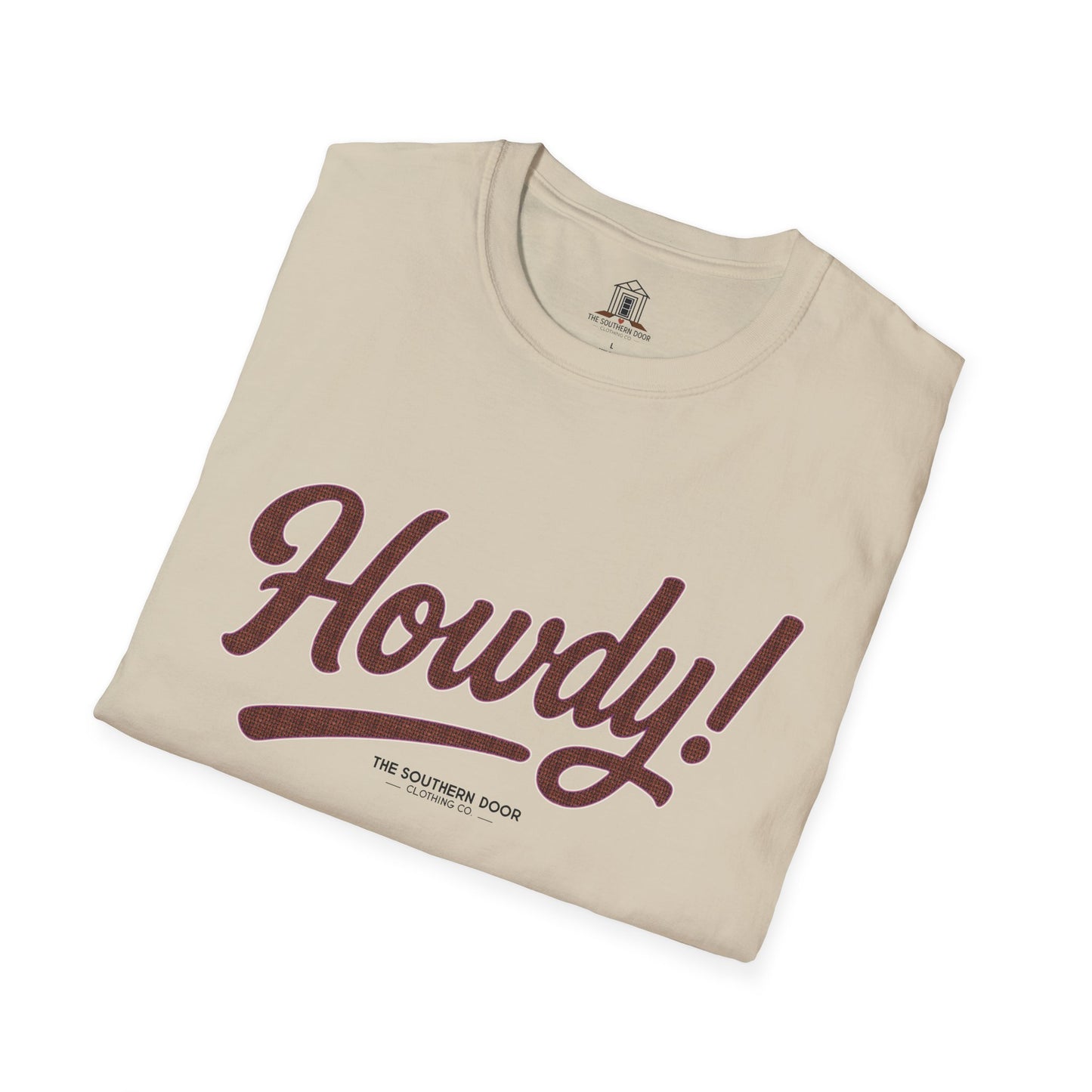"Howdy!" – Burlap