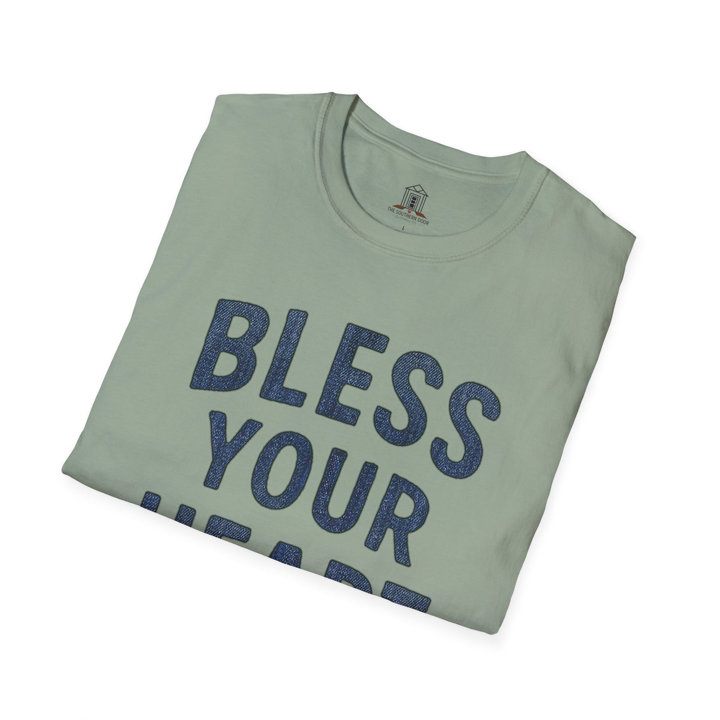 "Bless Your Heart" – Denim