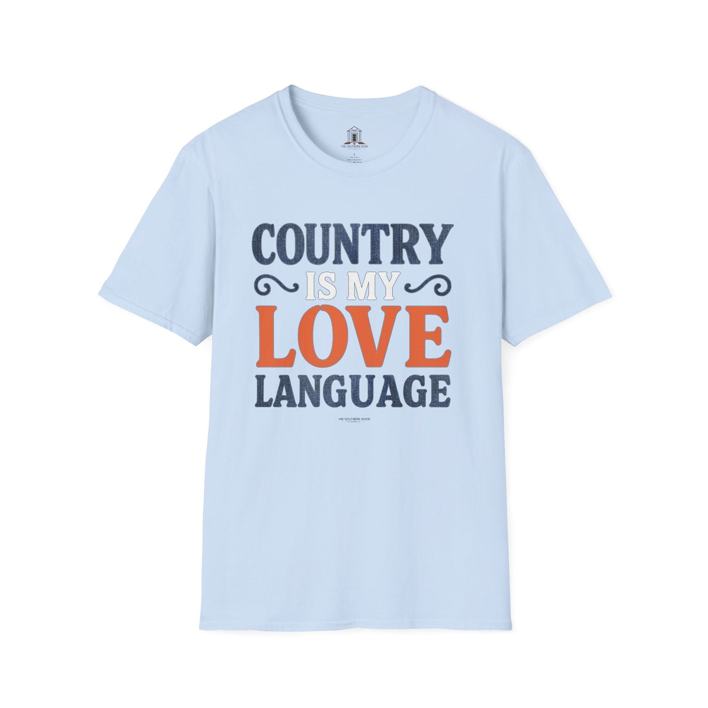 "Country Is My Love Language" – Denim