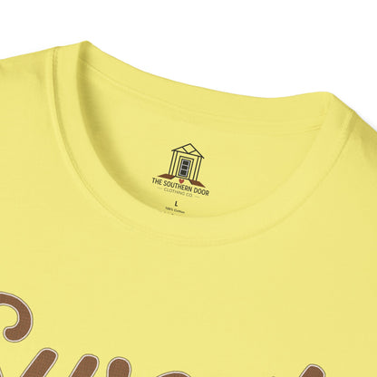 "Sweet As Pecan Pie" – Burlap/Denim