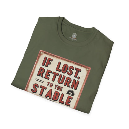 "If Lost, Return To The Stable"
