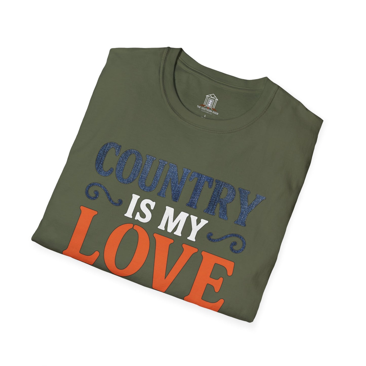 "Country Is My Love Language" – Denim