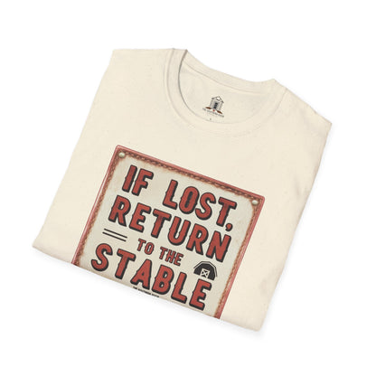 "If Lost, Return To The Stable"