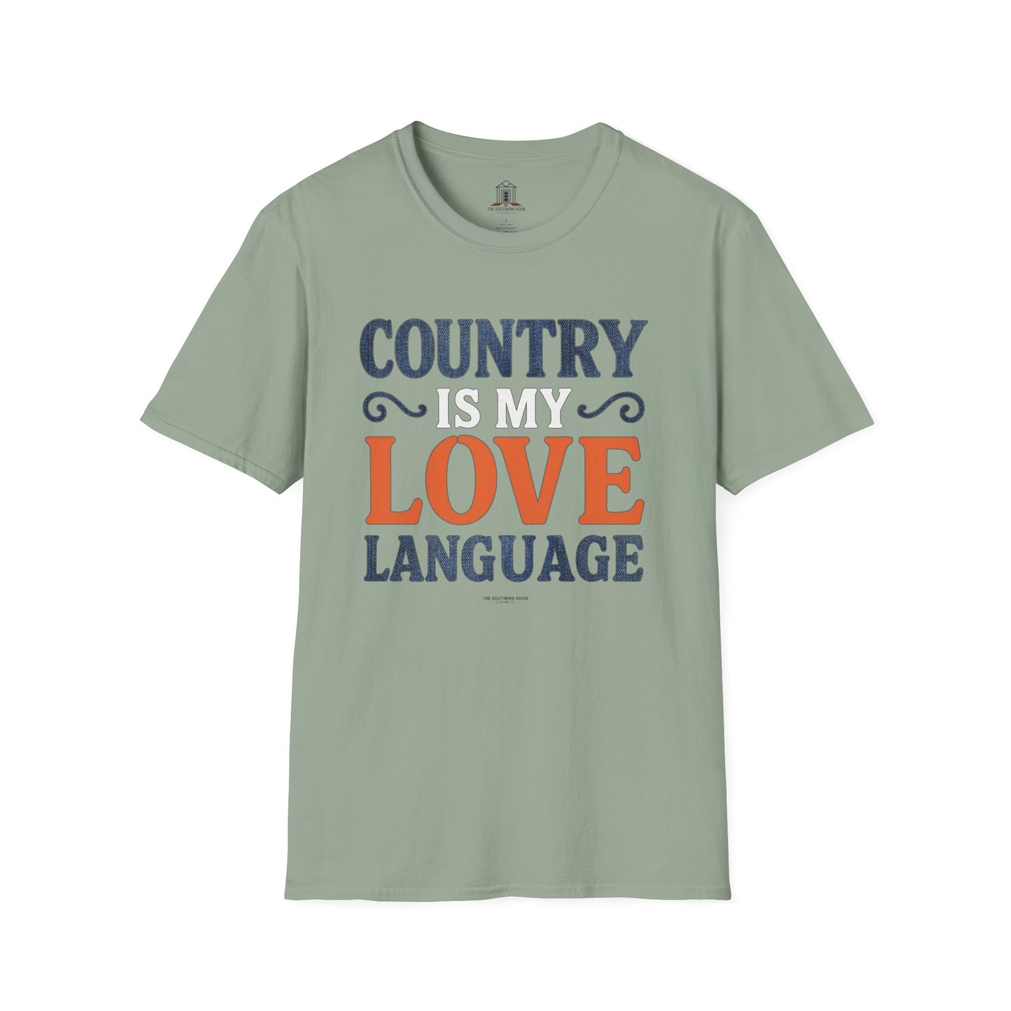 "Country Is My Love Language" – Denim