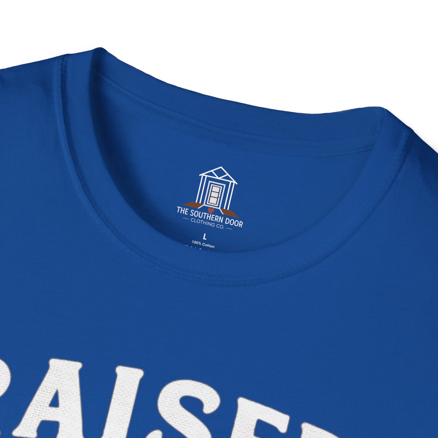 "Raised Right But Still A Little Wild 2" – Barbed Wire/Linen