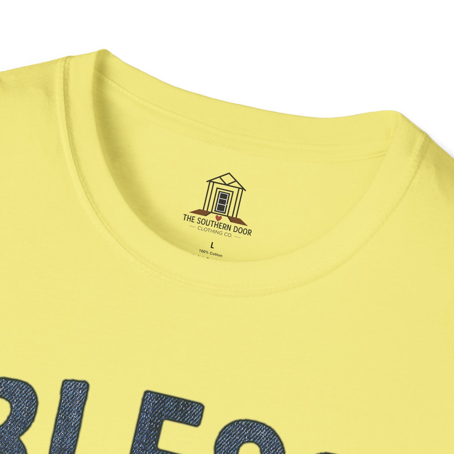 "Bless Your Heart" – Denim