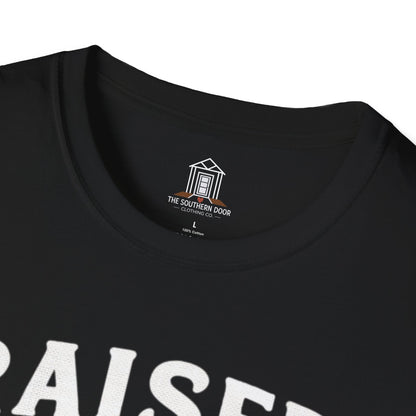 "Raised Right But Still A Little Wild 2" – Barbed Wire/Linen