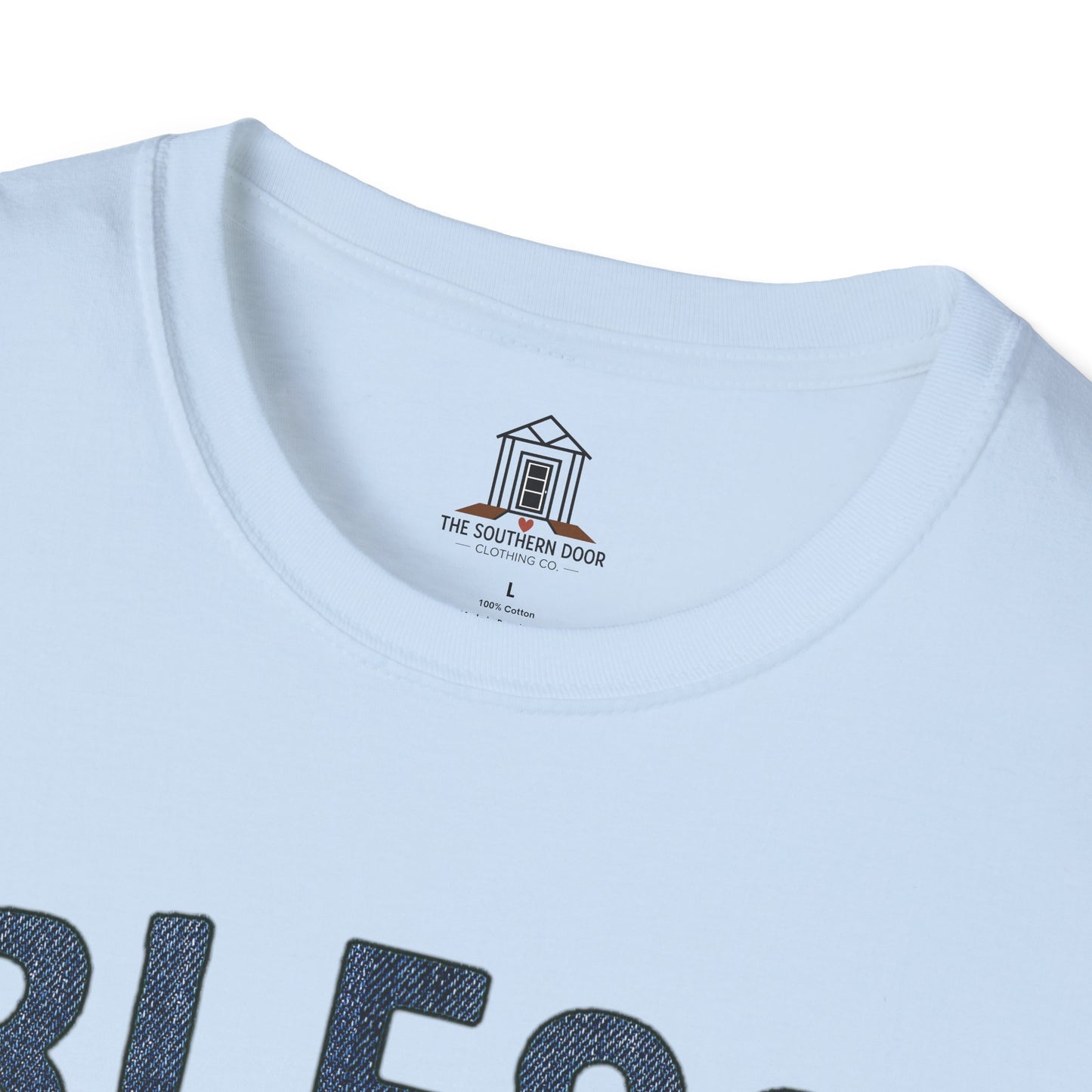 "Bless Your Heart" – Denim