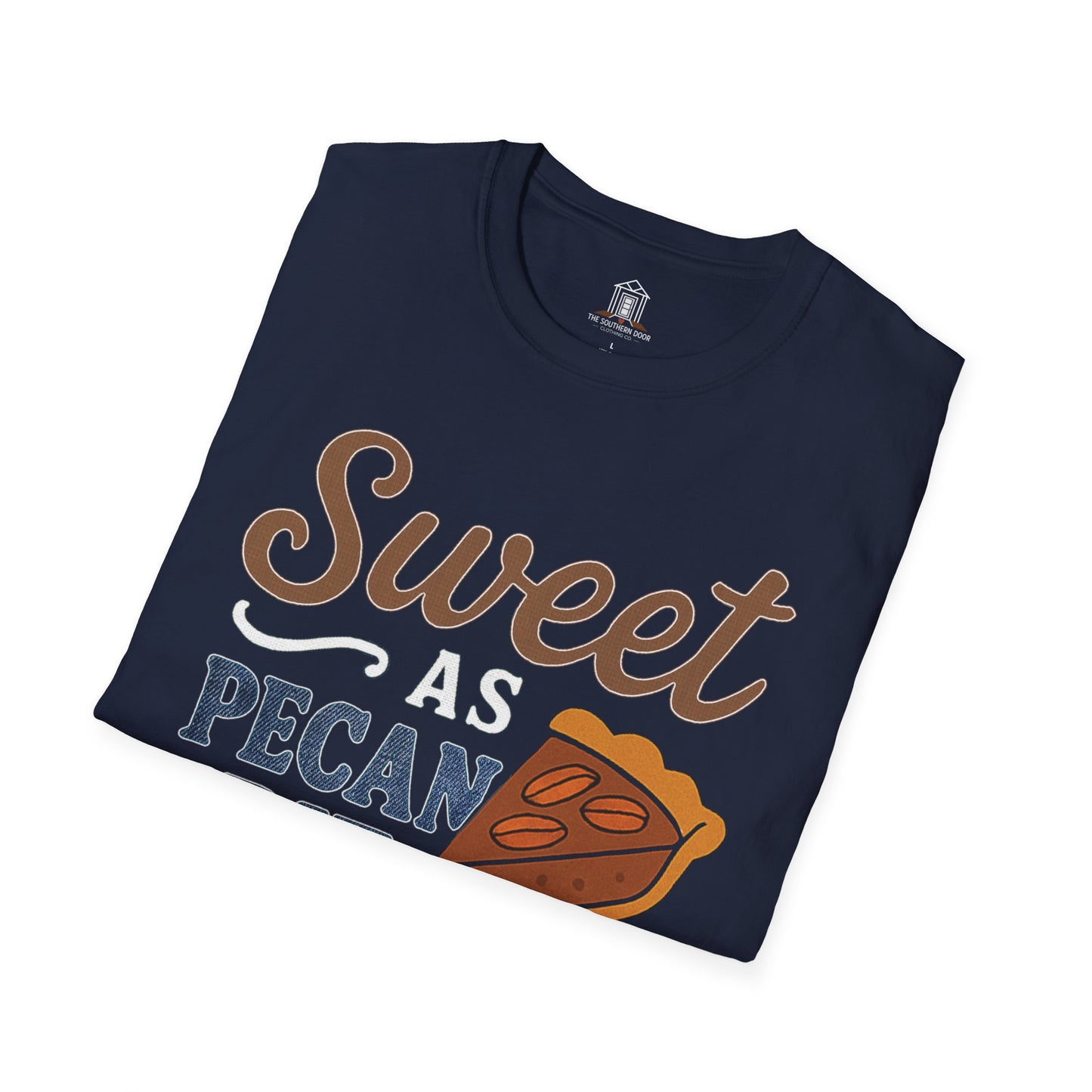 "Sweet As Pecan Pie" – Burlap/Denim