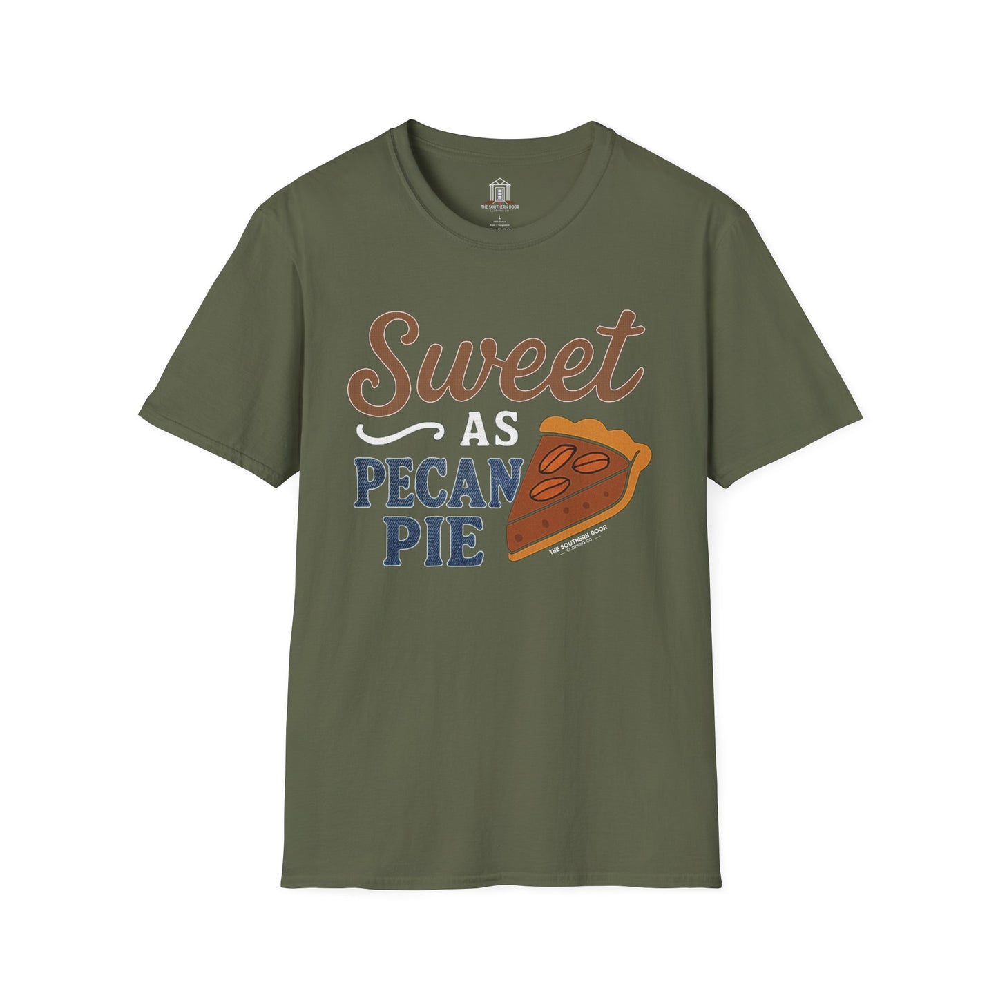 "Sweet As Pecan Pie" – Burlap/Denim