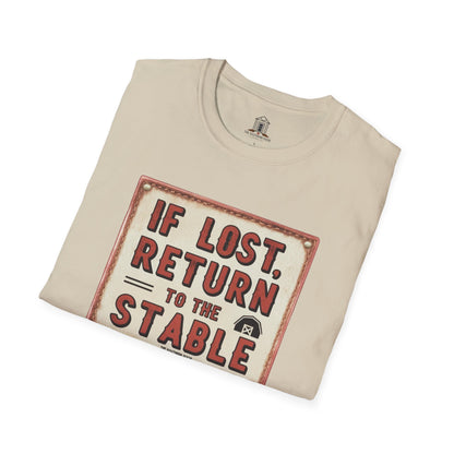 "If Lost, Return To The Stable"