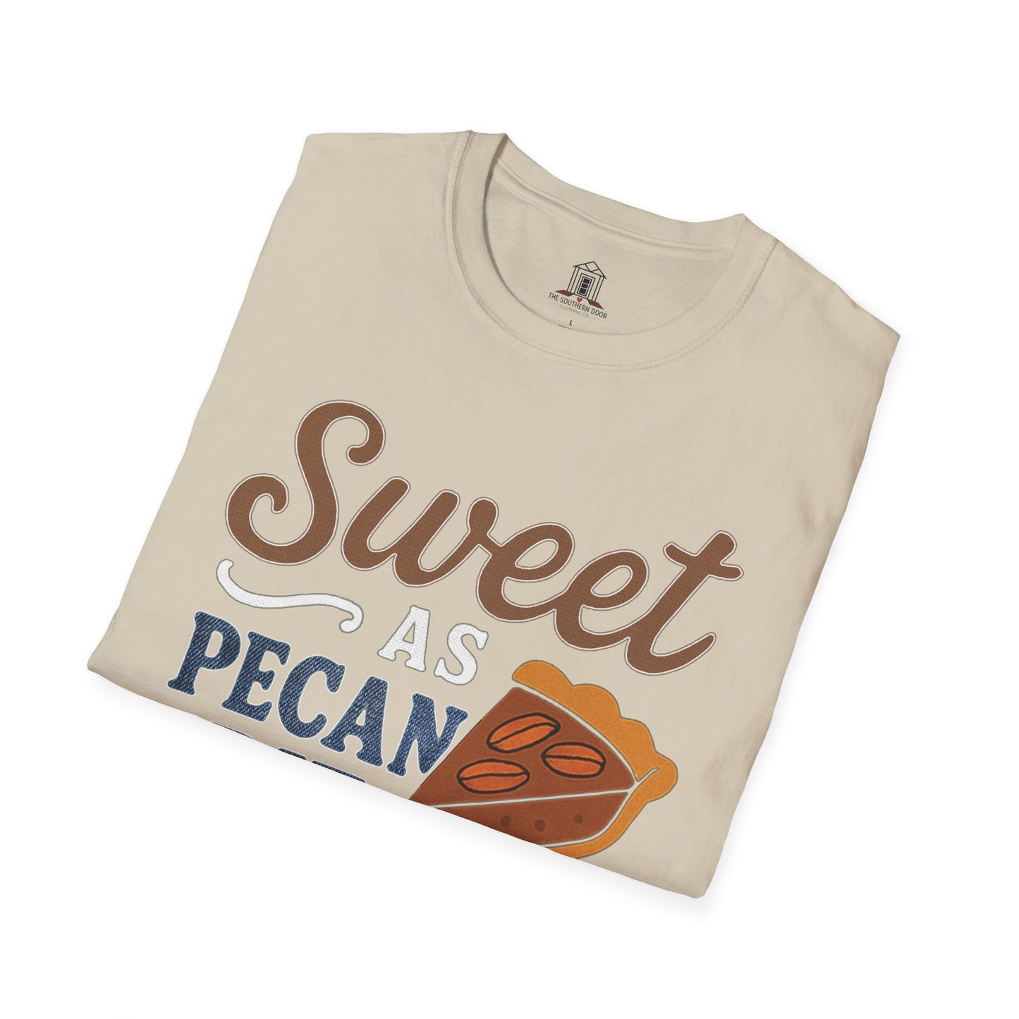 "Sweet As Pecan Pie" – Burlap/Denim