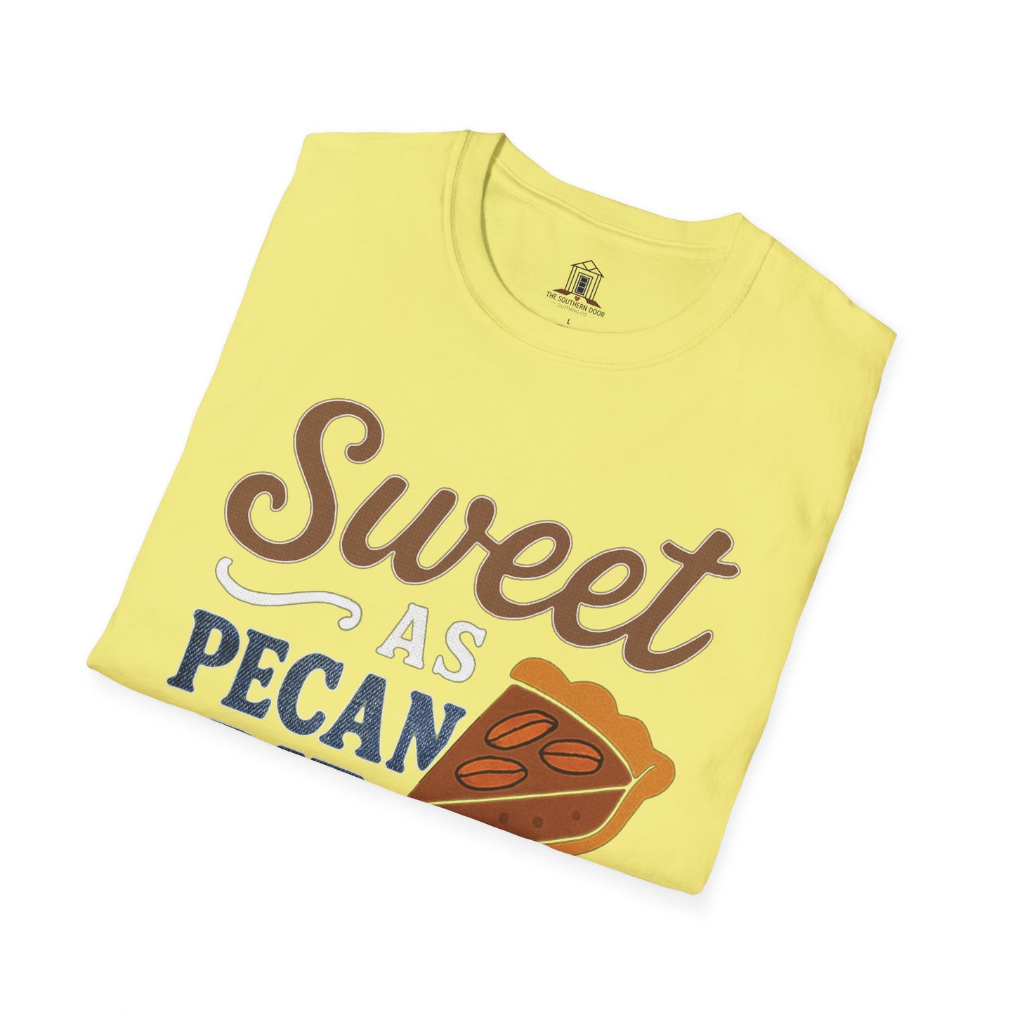 "Sweet As Pecan Pie" – Burlap/Denim